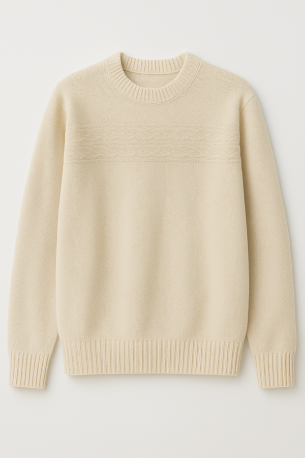 【秋冬新作】柔らか素材ニットセーター｜男女兼用・軽量・保温